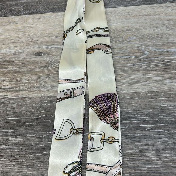 Cream purse bag twilly - Picture 2 of 2